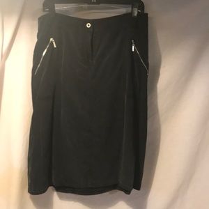 Dana Buchman Exc. Sacs Fifth Avenue Silk Skirt